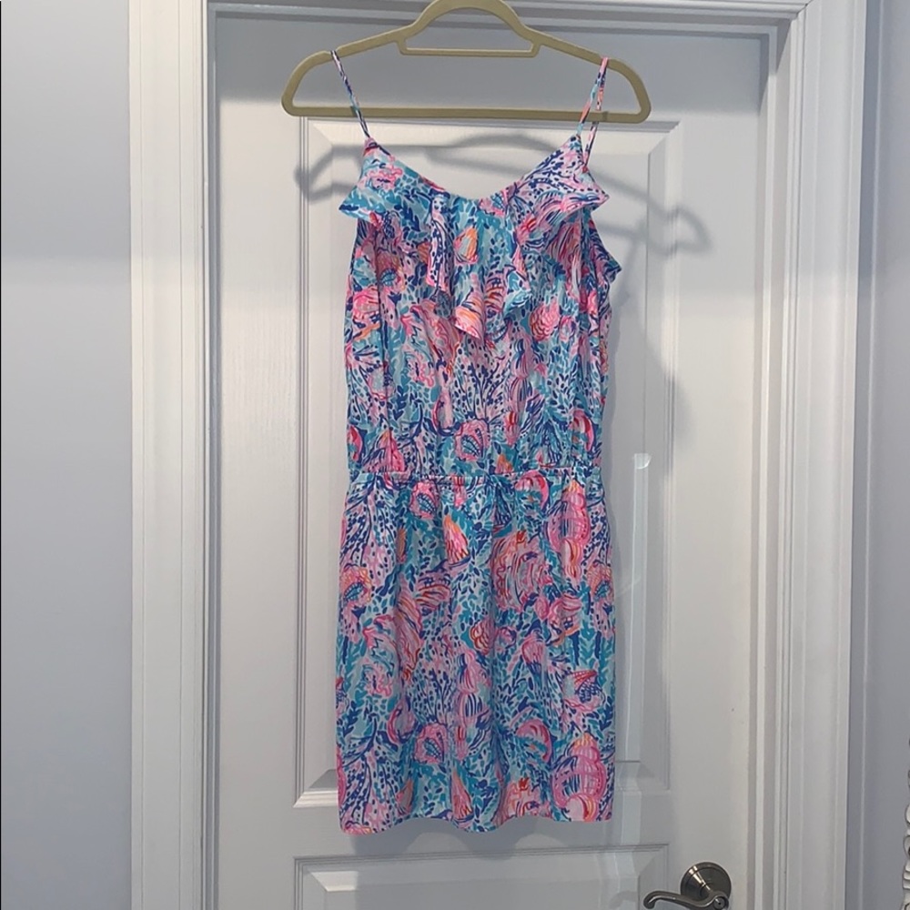 Lilly Pulitzer NWT Zana Romper Treasure Trove